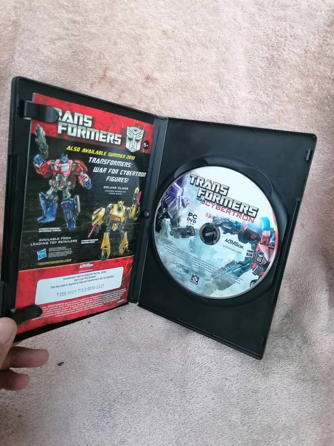 TRANSFORMERS WAR FOR CYBERTRON PC GAME