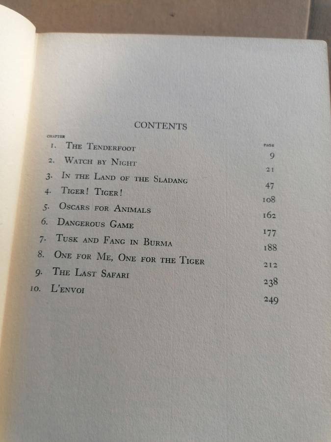 SHIKAR and SAFARI  Reminiscences of Jungle Hunting  By EDISON MARSHALL