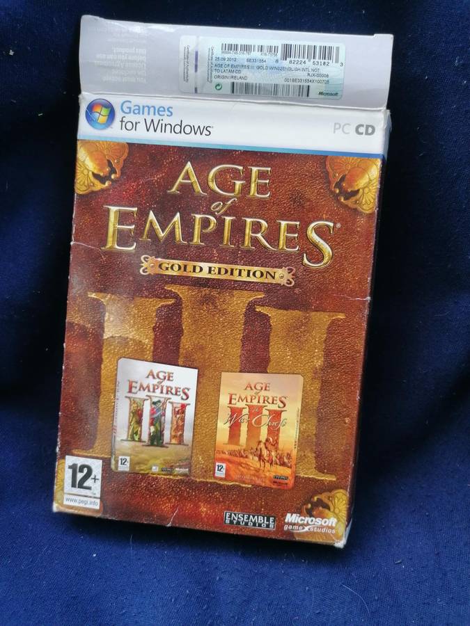 AGE OF EMPIRES 3 GOLD EDITION PC GAME. COMPLETE