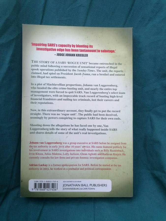 New book Rogue: The Inside Story of SARS's Elite Crime-busting Unit Book by Adrian Lackay and Johann