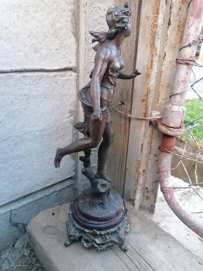 Sculpture by ERNEST JUSTIN FERRAND (1846 - 1932)