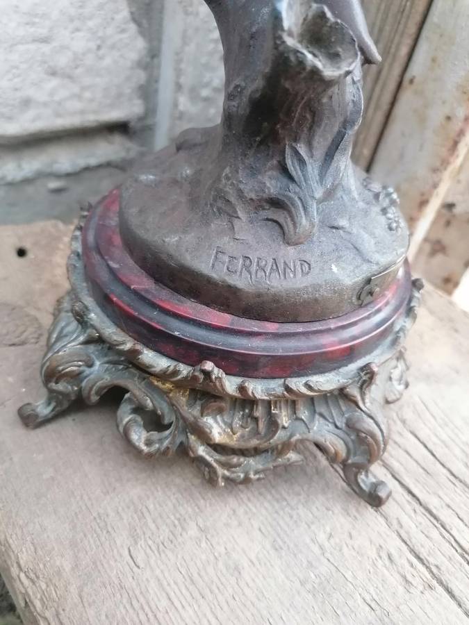Sculpture by ERNEST JUSTIN FERRAND (1846 - 1932)