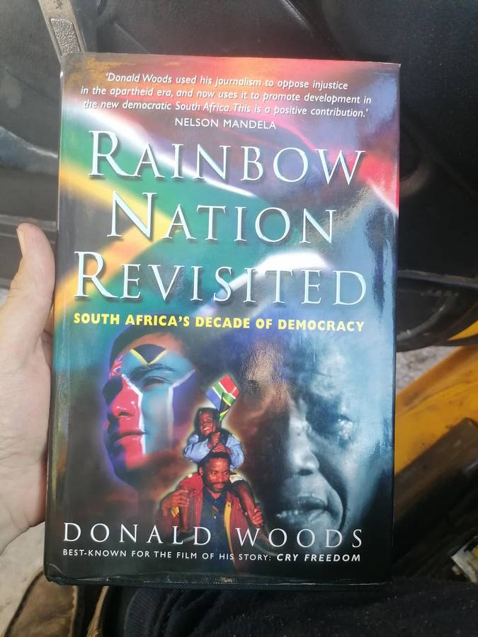 RAINBOW NATION REVISITED South Africa's Decade of Democracy Donald Woods signed book