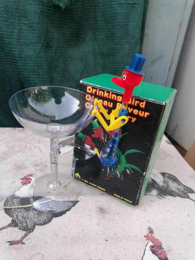 Drinking Bird  Oiseau Buveur  Crazy Harry