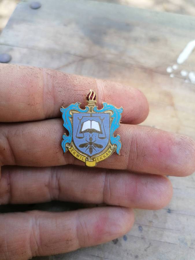 EK WIL/EK Kan enamel pin