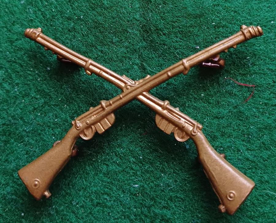 British & Commonwealth, Marksman proficiency brass sleeve badge