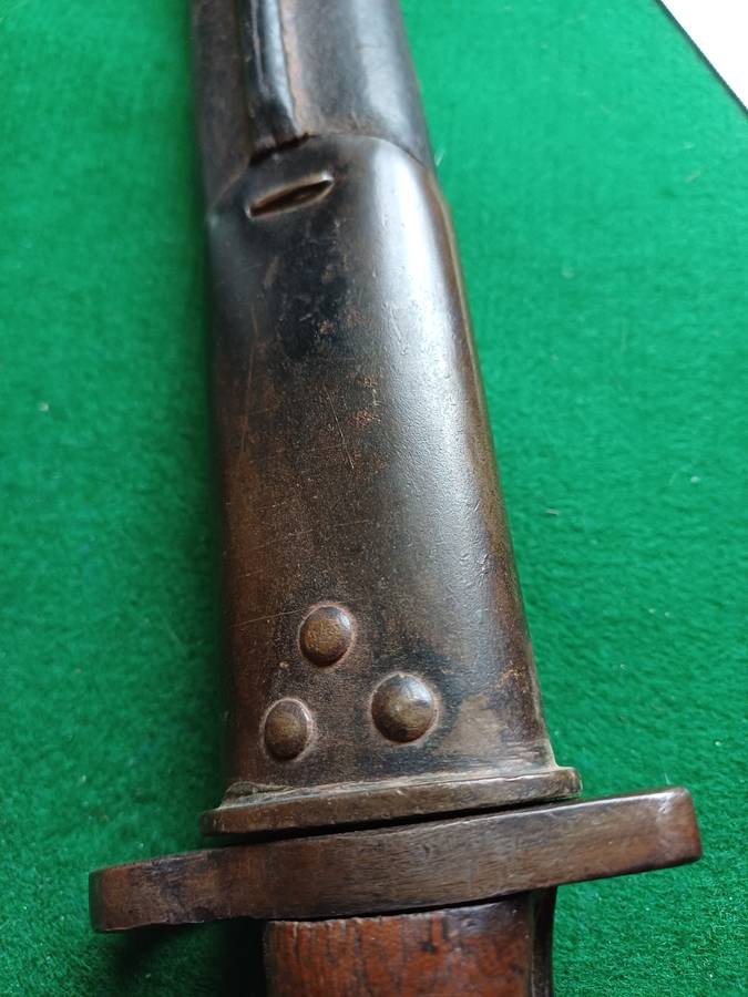 LE 1907 Bayonet by Sanderson, issued 1918