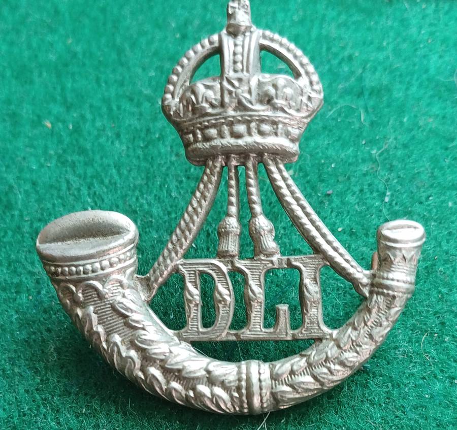 SA UDF Durban light Infantry WM cap badge , O418, worn 1902 - 1919