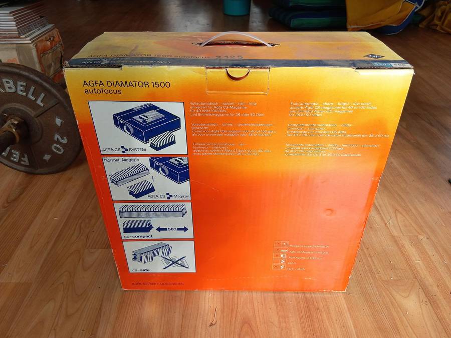 Agfa Rollei Diamator 1500 autofocus Slide Projector