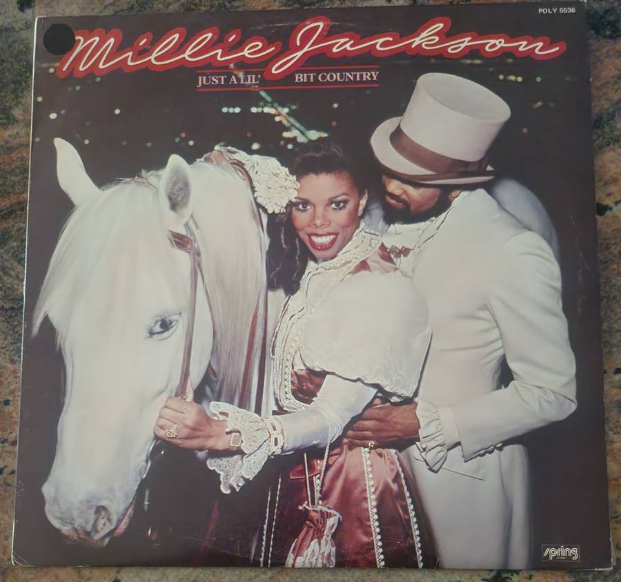 MILLIE JACKSON Just A Lil' Bit Of Country (VG+/VG+) Polydor POLY 5536 SA Pressing 1981 - RARE