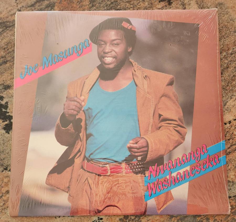 JOE MASUNGA Nwananga Washaneseka (New & sealed) Soltone 12QUAV(C) 006 SA Pressing 1986 - BUBBLE GUM