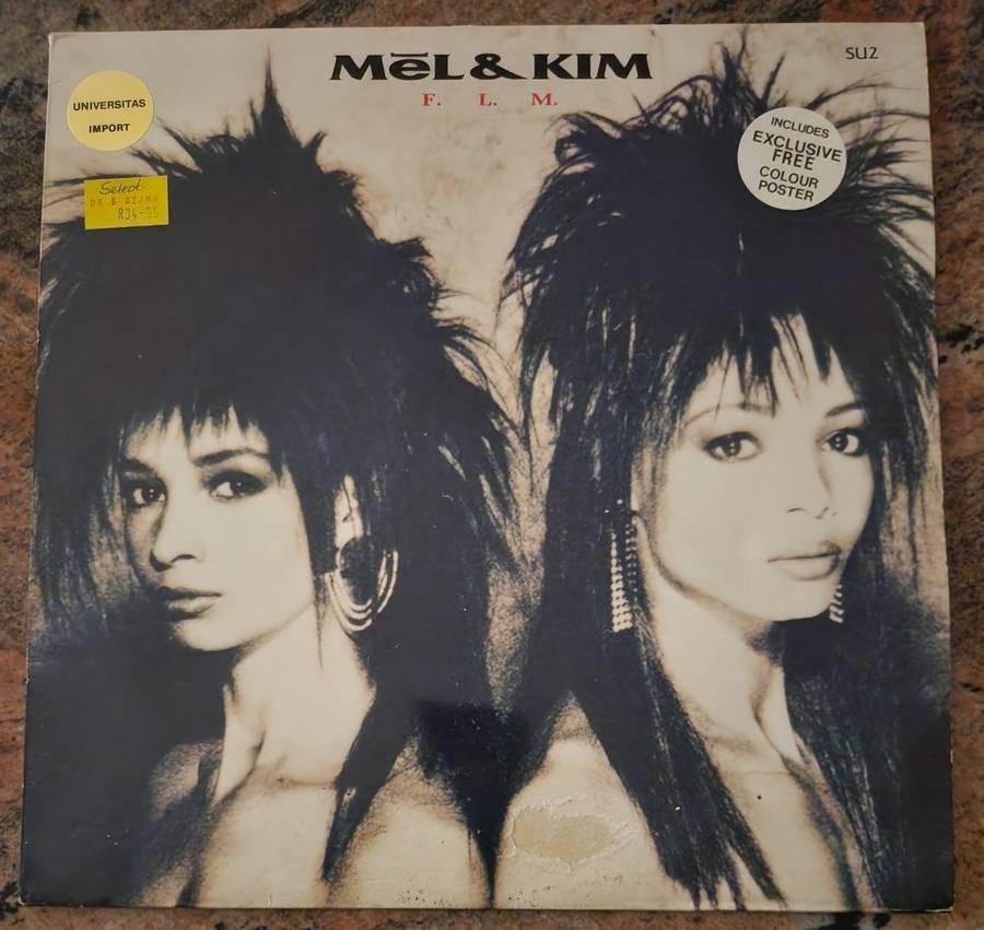 MEL & KIM FLM (VG+/VG+) Supreme SU2 UK Press 1987 - Lyrics inside