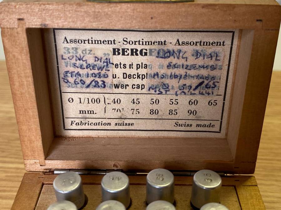 BERGEON - assortment of watch screws