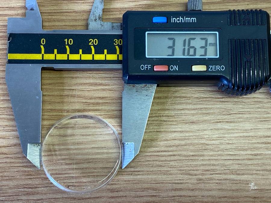 Omega crystal - 31,6mm