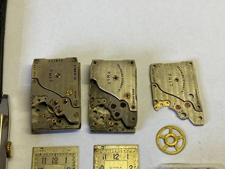 CYMA  -  tank watch - parts/repair