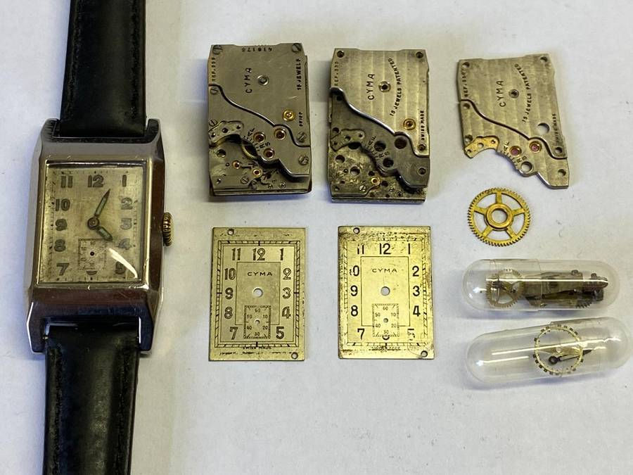 CYMA  -  tank watch - parts/repair