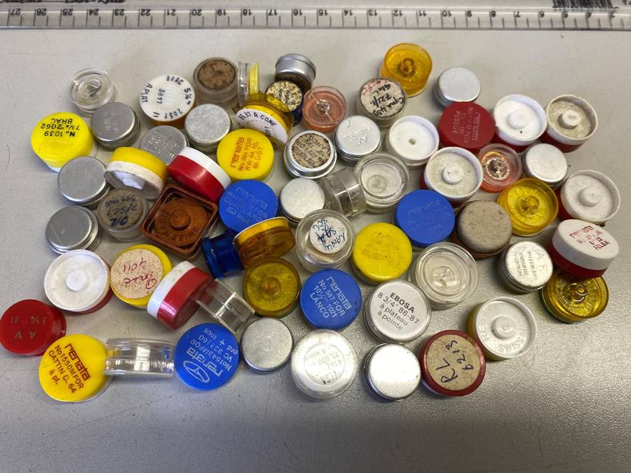 Assorted watch balance wheels - 70+ pieces