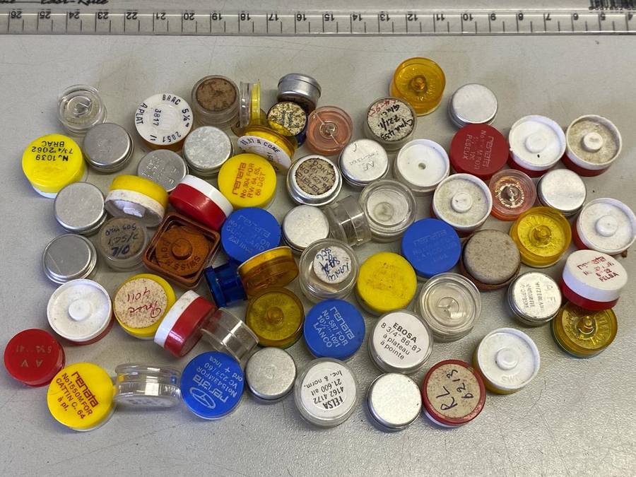 Assorted watch balance wheels - 70+ pieces