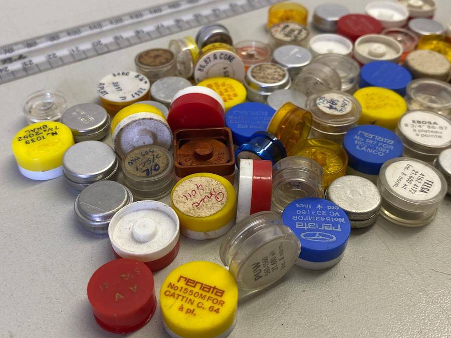 Assorted watch balance wheels - 70+ pieces