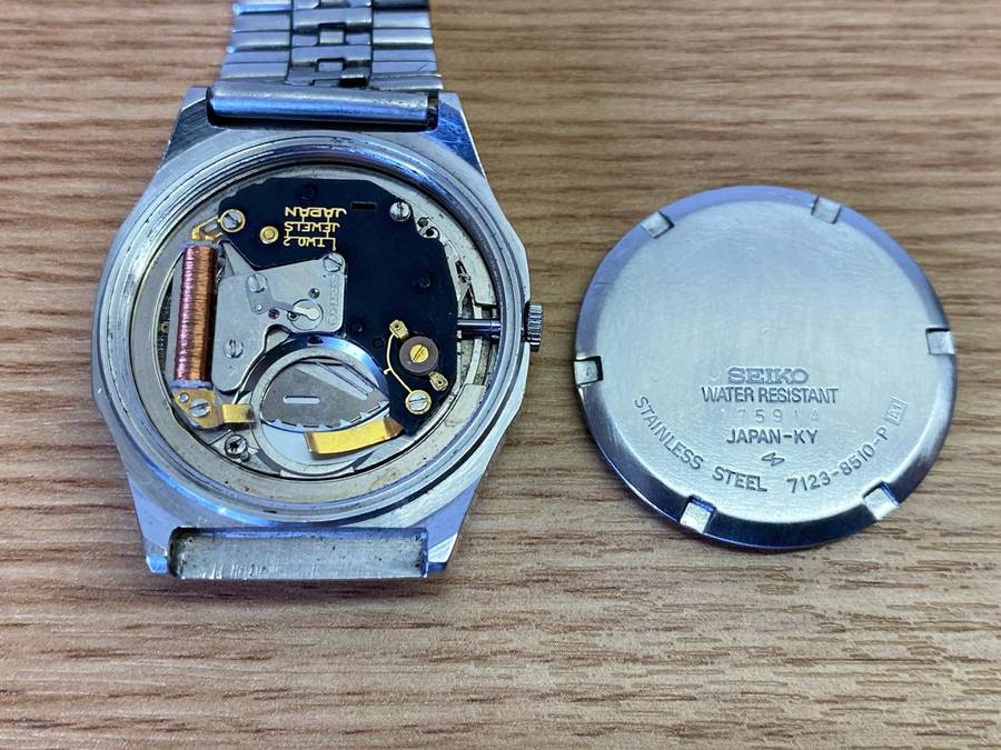 SEIKO SQ vintage day/date gents watch - parts/repair