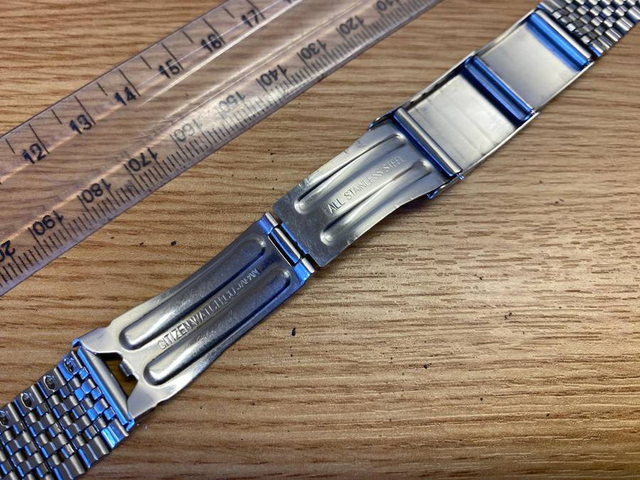 CITIZEN - 18mm stainless steel bracelet