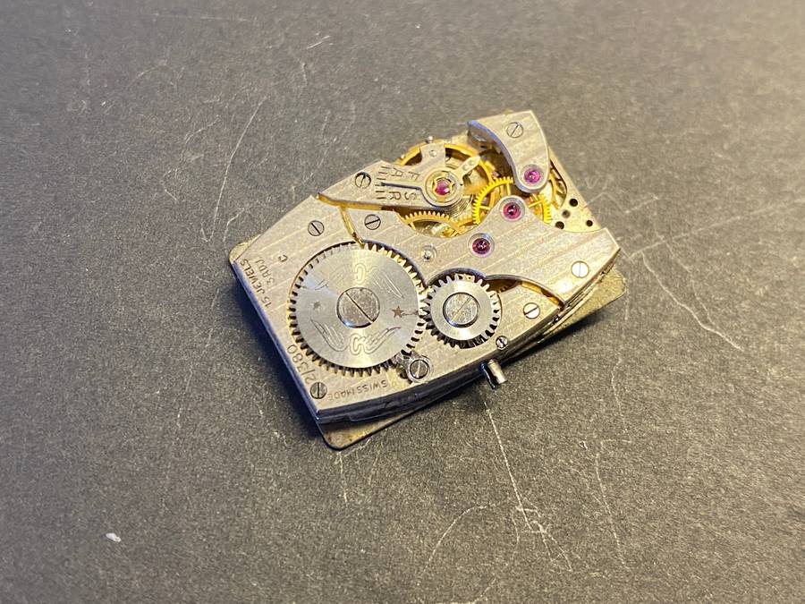 Rotary tank watch - parts/repair - runs