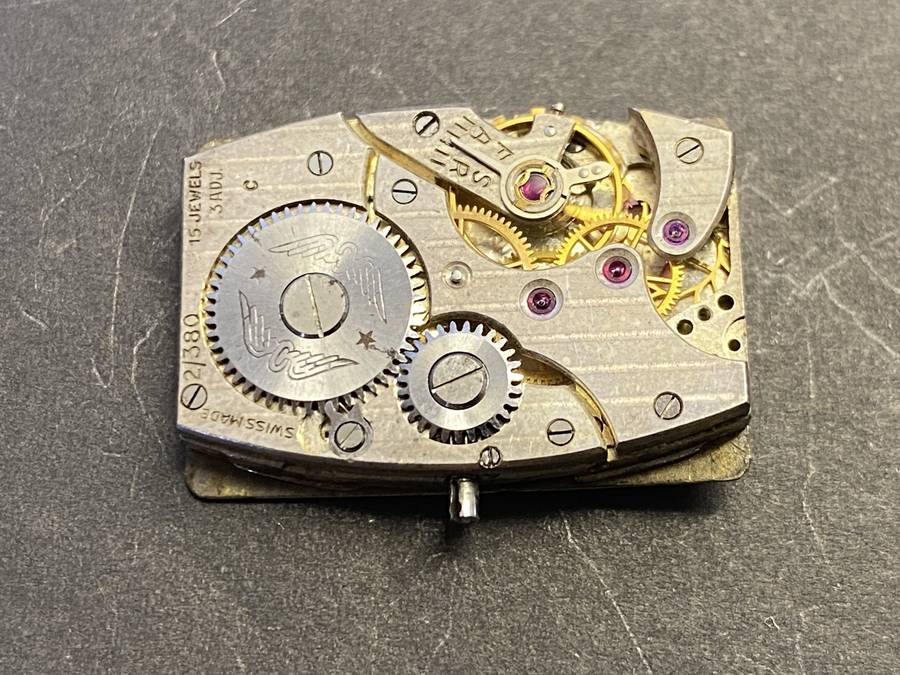Rotary tank watch - parts/repair - runs