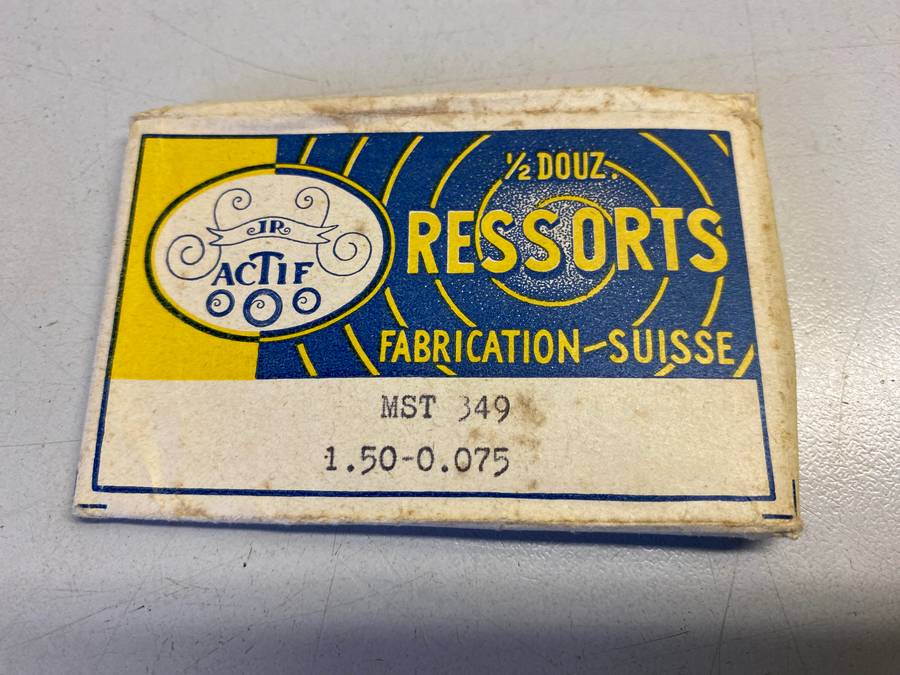 Mainsprings for MST calibers 260 - 302 - 346 - 349