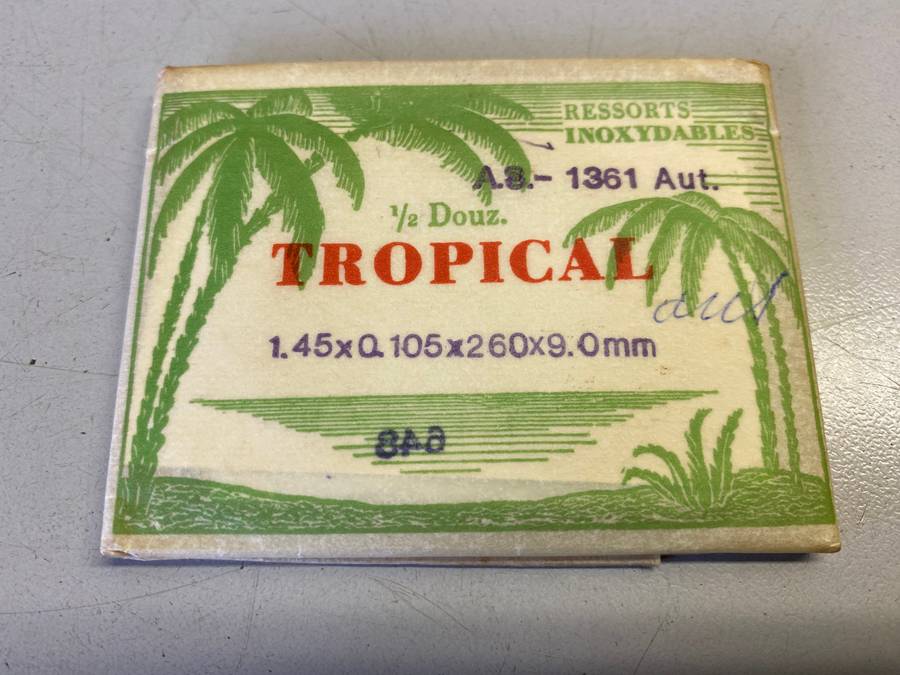 Mainsprings for AS movements calibers 1361 - 1690 - 1700