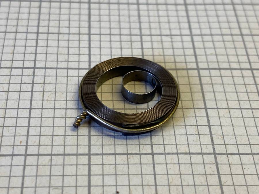 ORIS - caliber 421 pocket watch mainspring