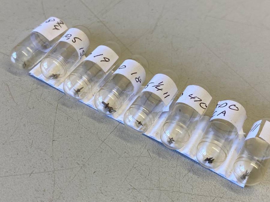 MOVADO - assorted balance staffs