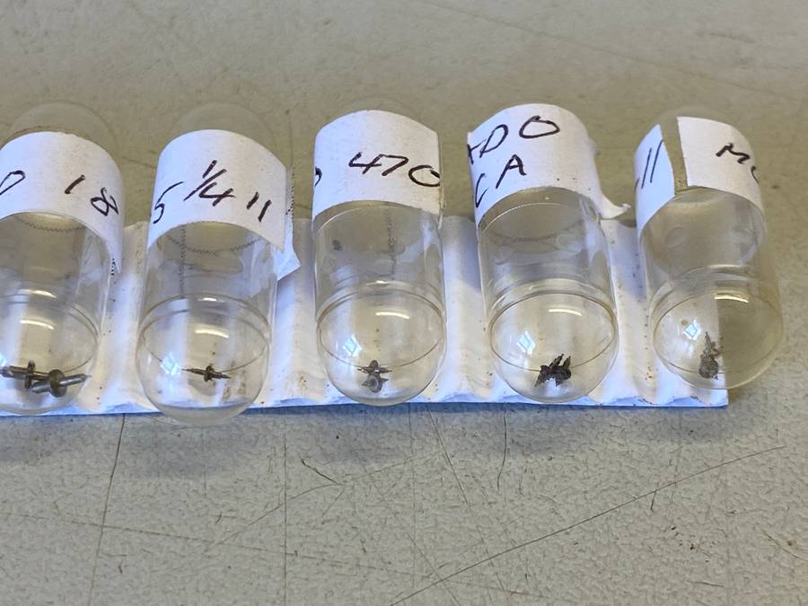 MOVADO - assorted balance staffs