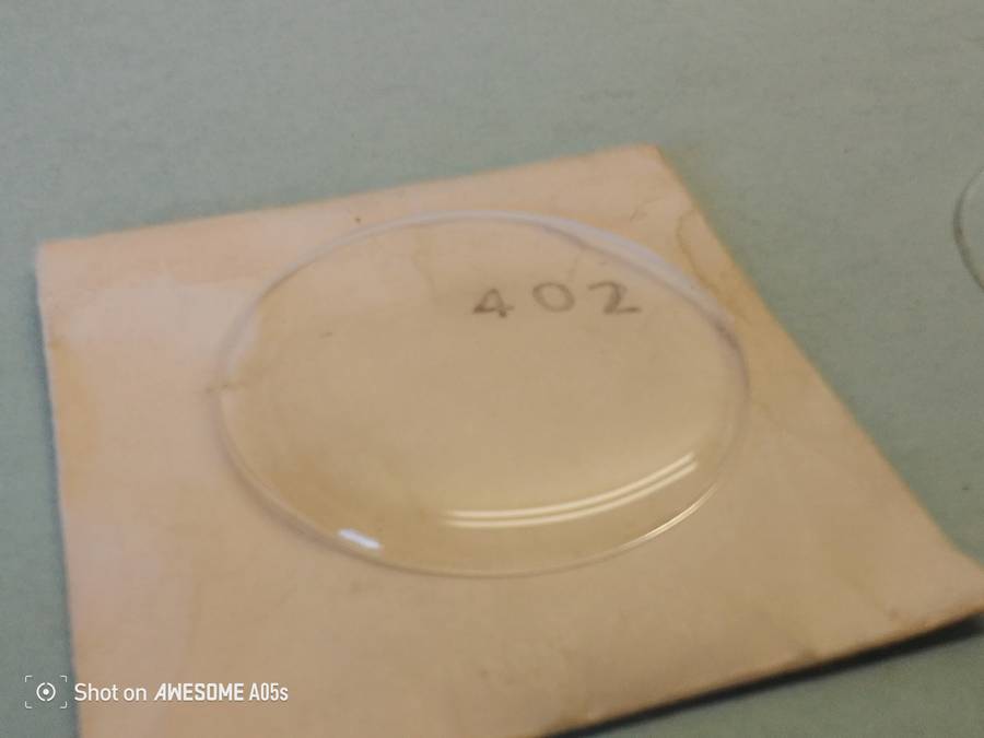 Domed pocket watch crystals x 3