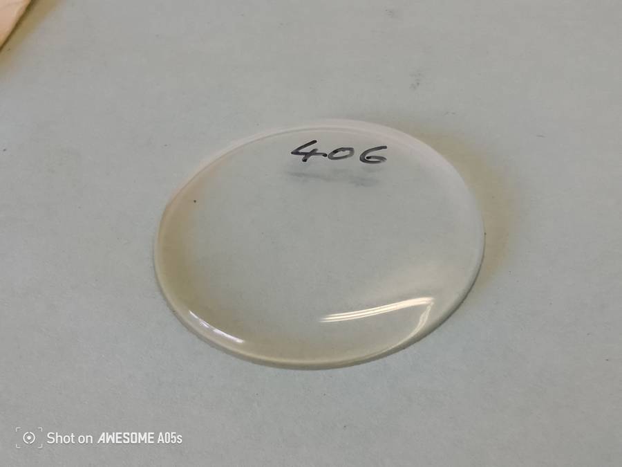 Domed pocket watch crystals x 3