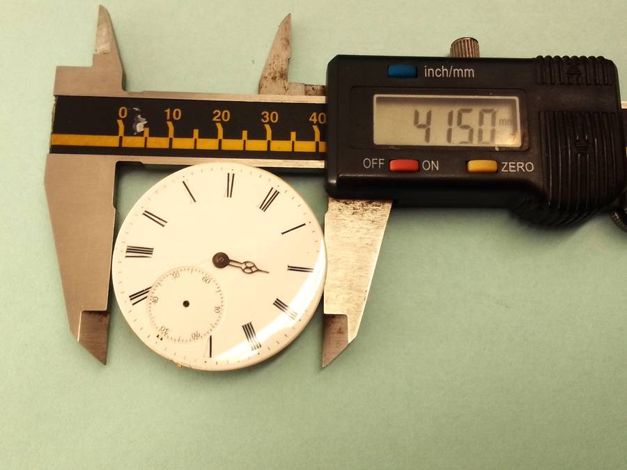 Key wind pocket watch movement - parts/repair