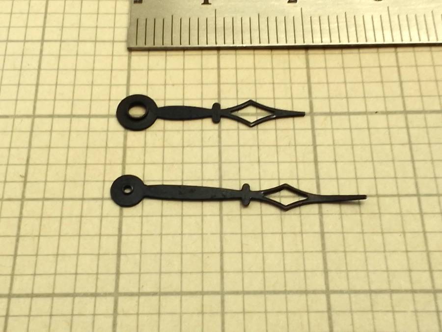 Small clock hands