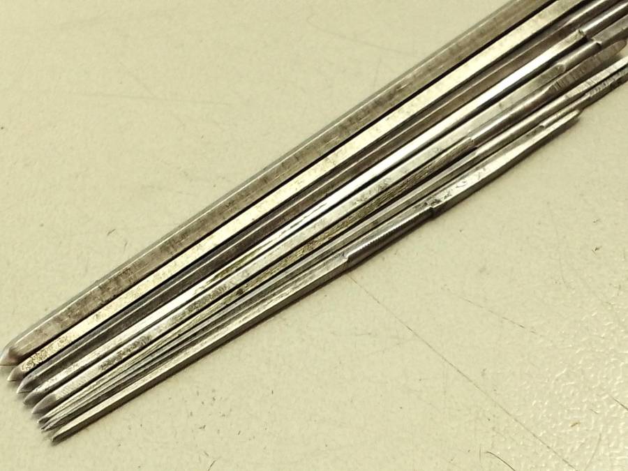 Watch/clockmakers cutting broaches