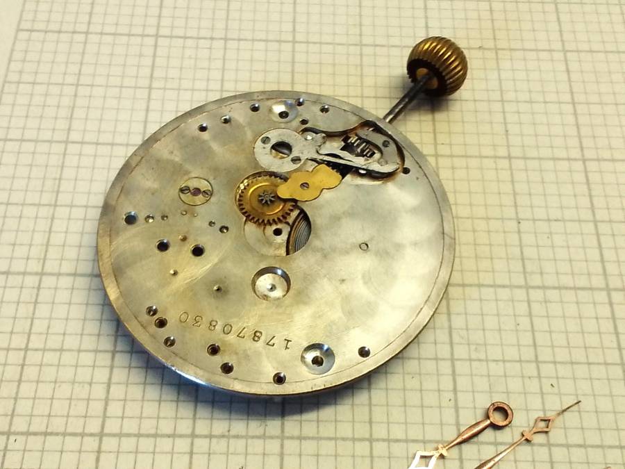 Parts for Cyma R971 pocket watch