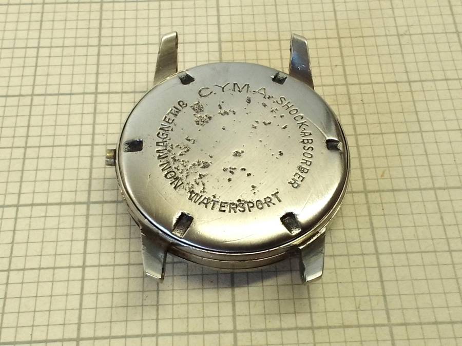 CYMA 34mm watch case