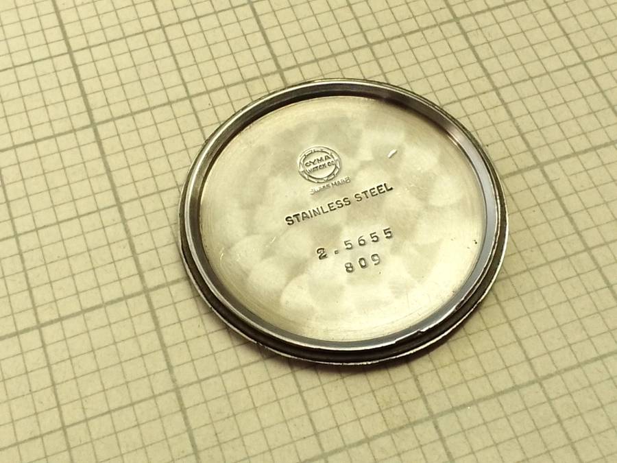 CYMA 34mm watch case