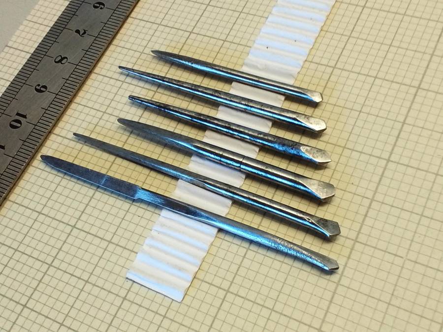 Clock/watchmakers re-pivot bits