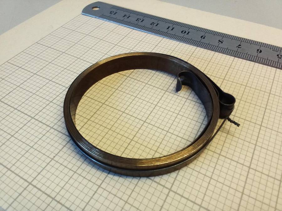 Alarm clock spring - 8 x 0.35 x 1060 x 60
