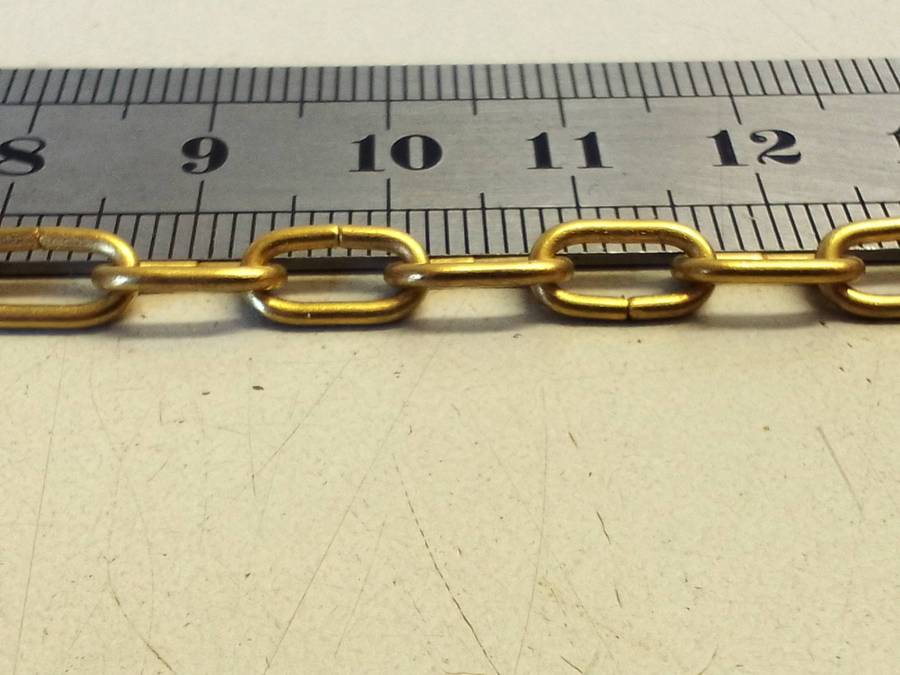 Clock chain - gilt - #5