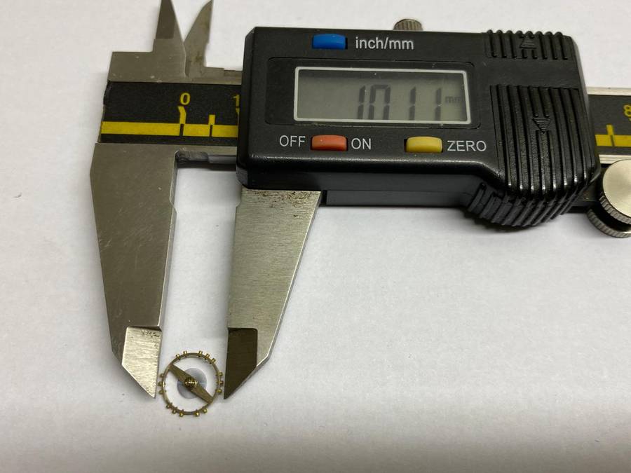 A. Schild - balance wheel for triple calander bumper movement - AS 1315