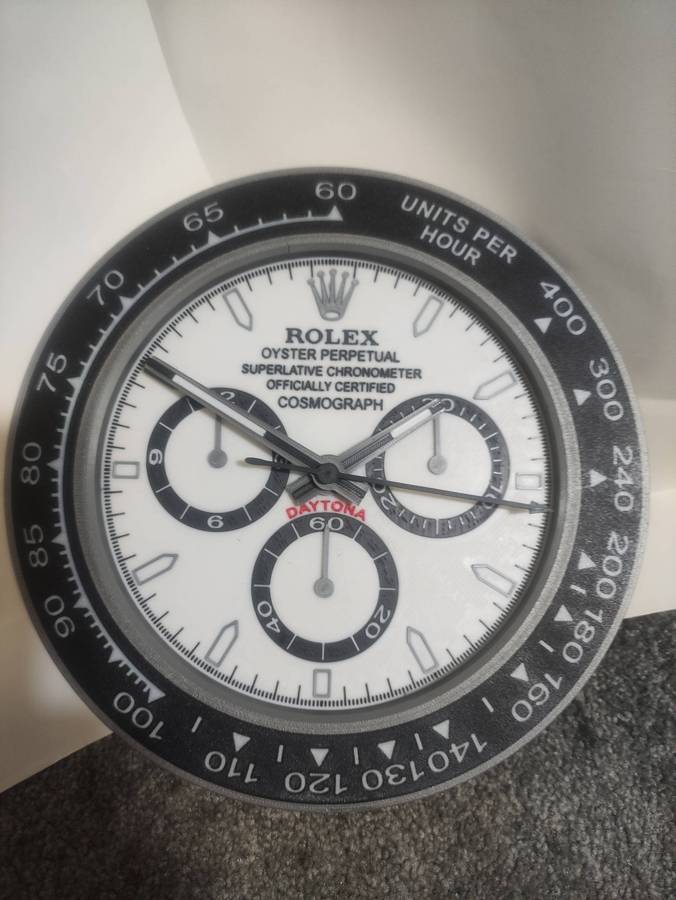 Daytona  - Fan Art Wall Clock