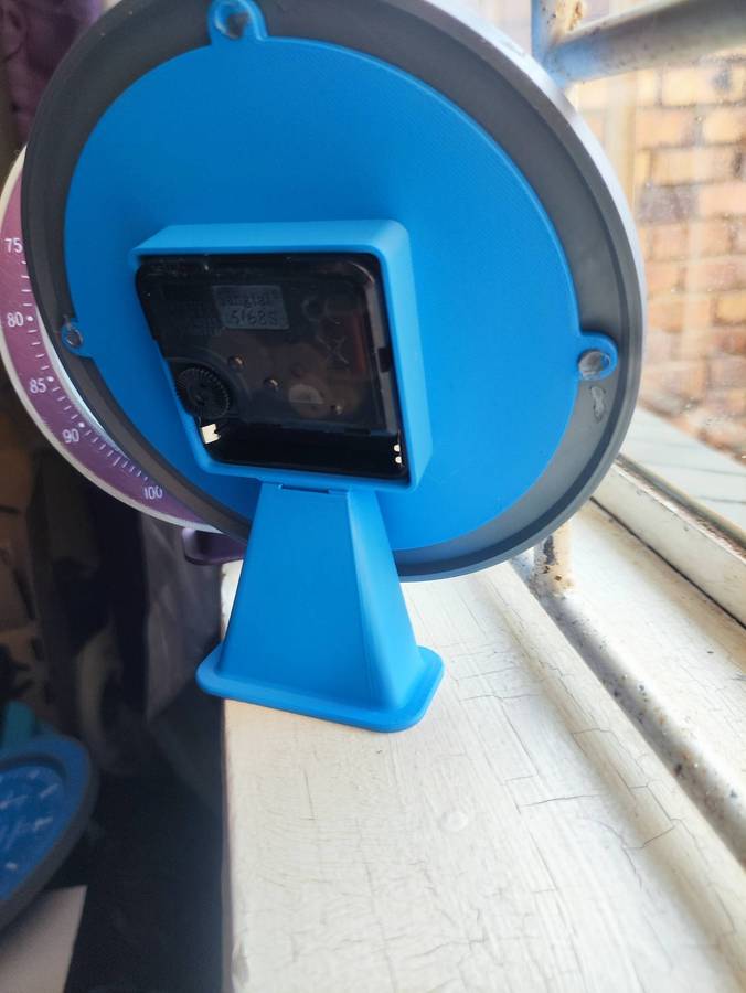 Omega x MoonSwatch inspired 3D printed Desk clock