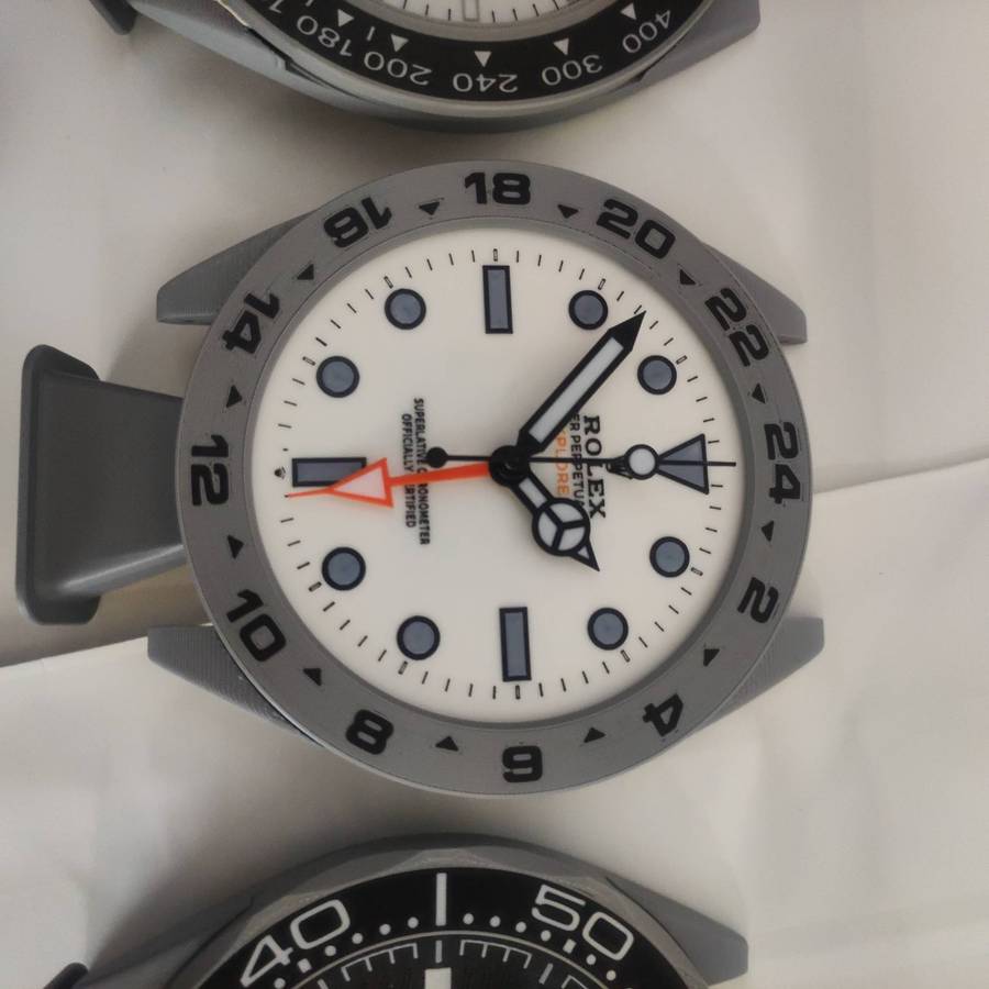 Explorer II GMT - Inspired Desk Clock