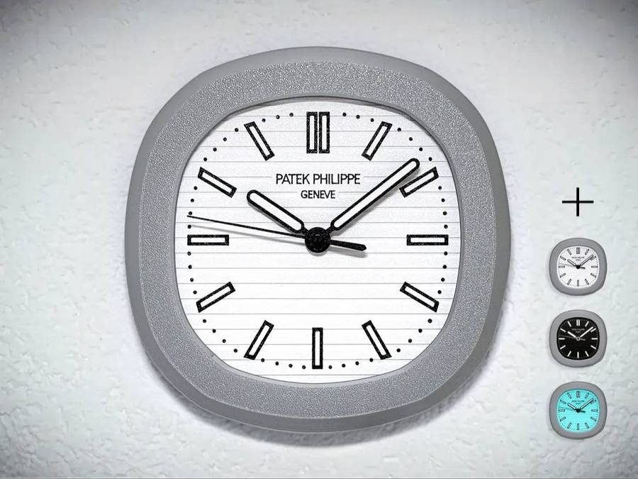 Nautilus inspired desk clock - Fan art