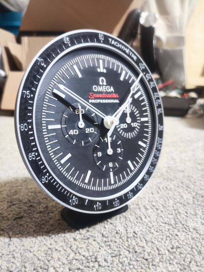 SpeedMaster Pro Desk Sized - 3D Print inspired by iconic wristwatch