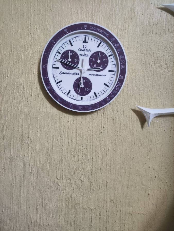 SpeedMaster x Swatch Wall Clock - Eye Candy